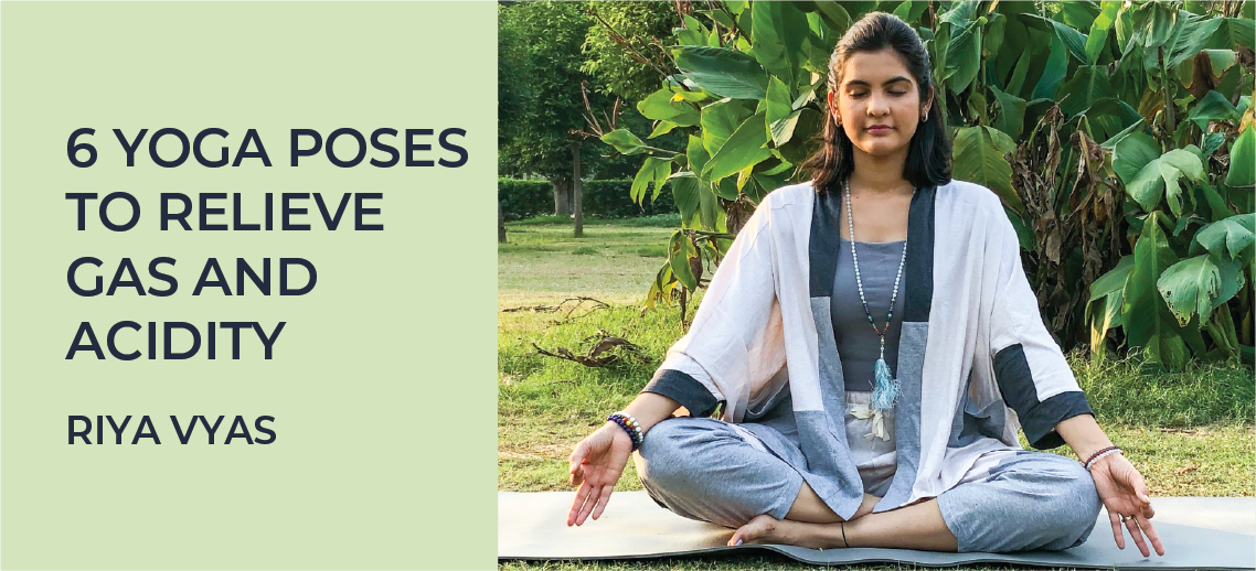 yoga for gas, acidity and bloating
