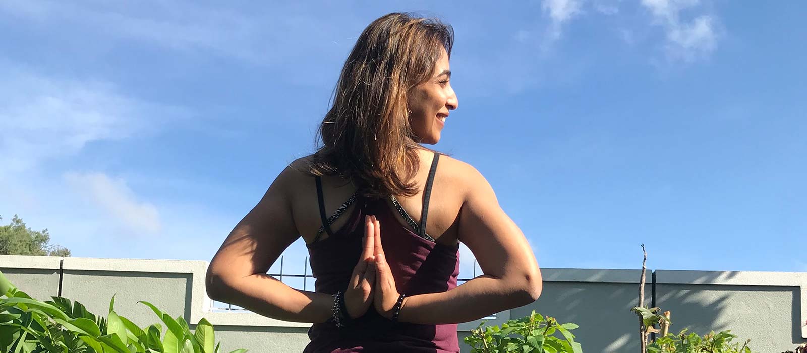 Sweta Bidwai posing in Proyog Black Bralette