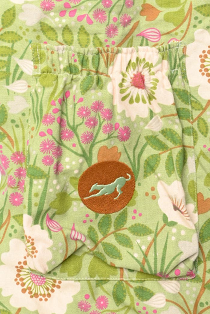 Yoga Mat Bag Adjustable Sustainable I Bharat | Olive Floral
