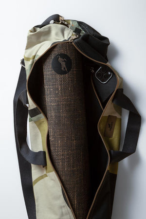 Yoga Mat Bag Adjustable Sustainable I Bharat |Sage green