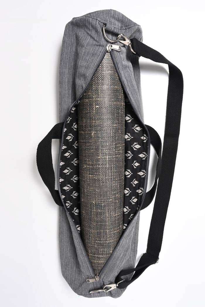 Yoga Mat Bag Adjustable Sustainable I Bharat | Slate