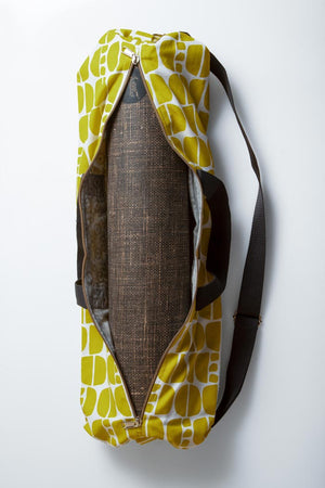 Yoga Mat Bag Adjustable Sustainable I Bharat | Yellow