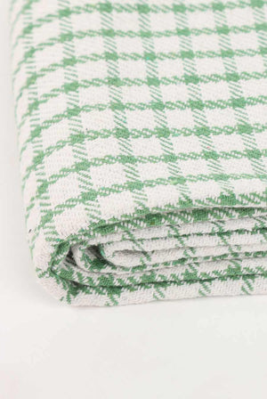 Green Yoga Blanket Fold