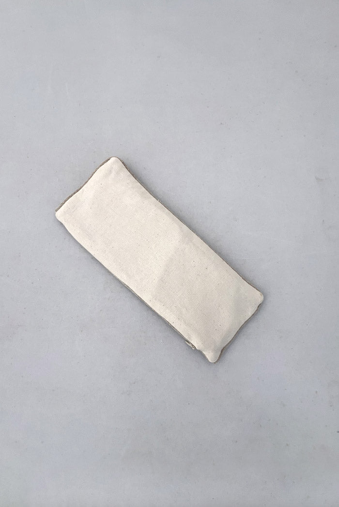 Hemp Eye Pillow back