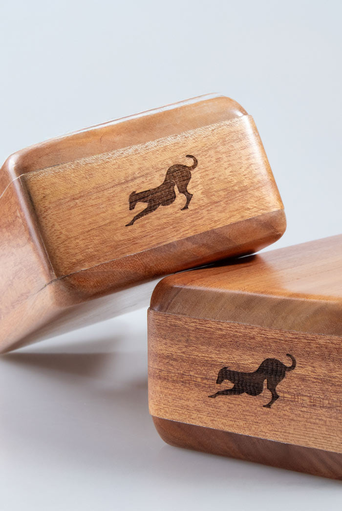 Proyog Yoga Block Natural Neem Wood Yoga Prop