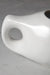 White Neti Pot Spout for Yoga with Easy Handle