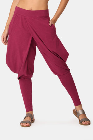 Buy PROYOG Pleated Dhoti Pants Organic Cotton Bamboo I Beeja S at