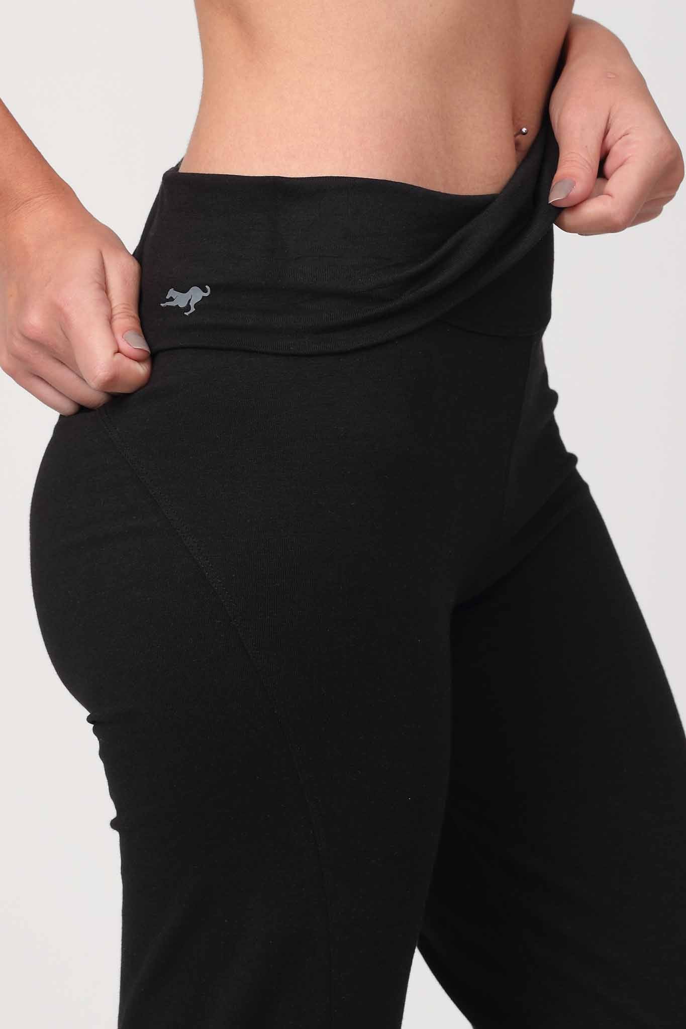 Yoga Pants. Organic Cotton. Performance Yoga Pants. Detail.