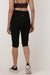 Womens Knee Length Yoga Shorts : Ardha Black