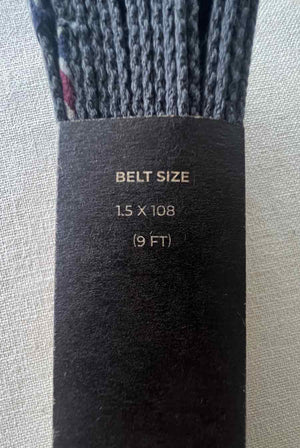 Proyog Yoga 9' Belt Yoga Props Cotton I Bandha Grey