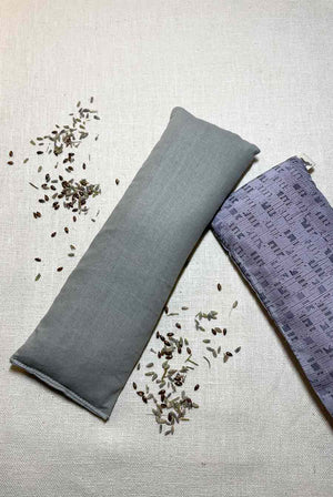 Lavender Eye Pillow Yoga Meditation Silk I Nidra Lavender Print