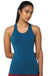 Yoga Racerback Fitted Tank. Front.