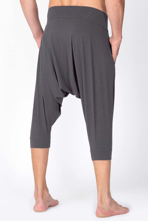 Proyog Unisex Yoga Dhoti Pants Organic Cotton Modal I Vira Forged Iron