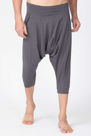 Proyog Unisex Yoga Dhoti Pants Organic Cotton Modal I Vira Forged Iron