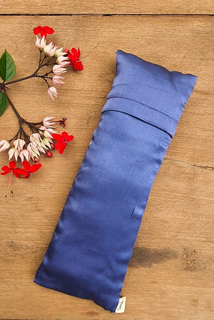 Lavender Eye Pillow Yoga Meditation Silk I Nidra Lapis