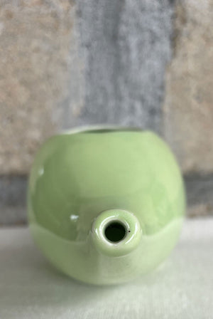 Mint Neti Pot in Ceramic