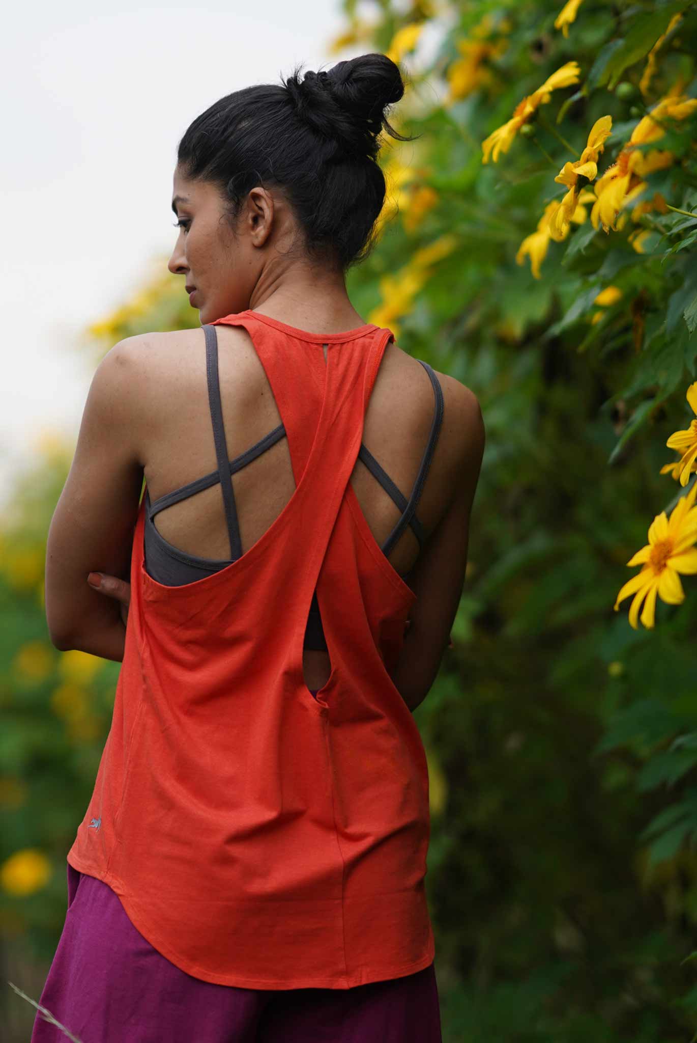 Everyday Yoga Twisted Layering Tank at