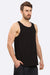 Mens Sleeveless Yoga Vest Organic Cotton Modal I Satya Black