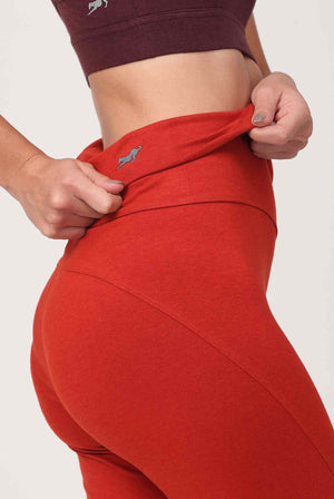 Ekyog Organic Cotton Yoga Pants Printed High Waist Terre – Scentle